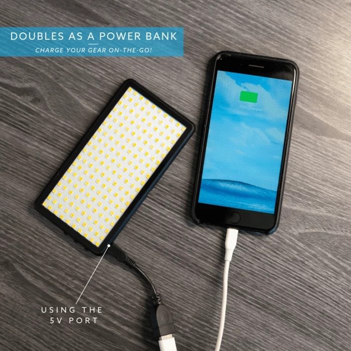 Lume Cube Panel Bi Color Led Power bank foto video