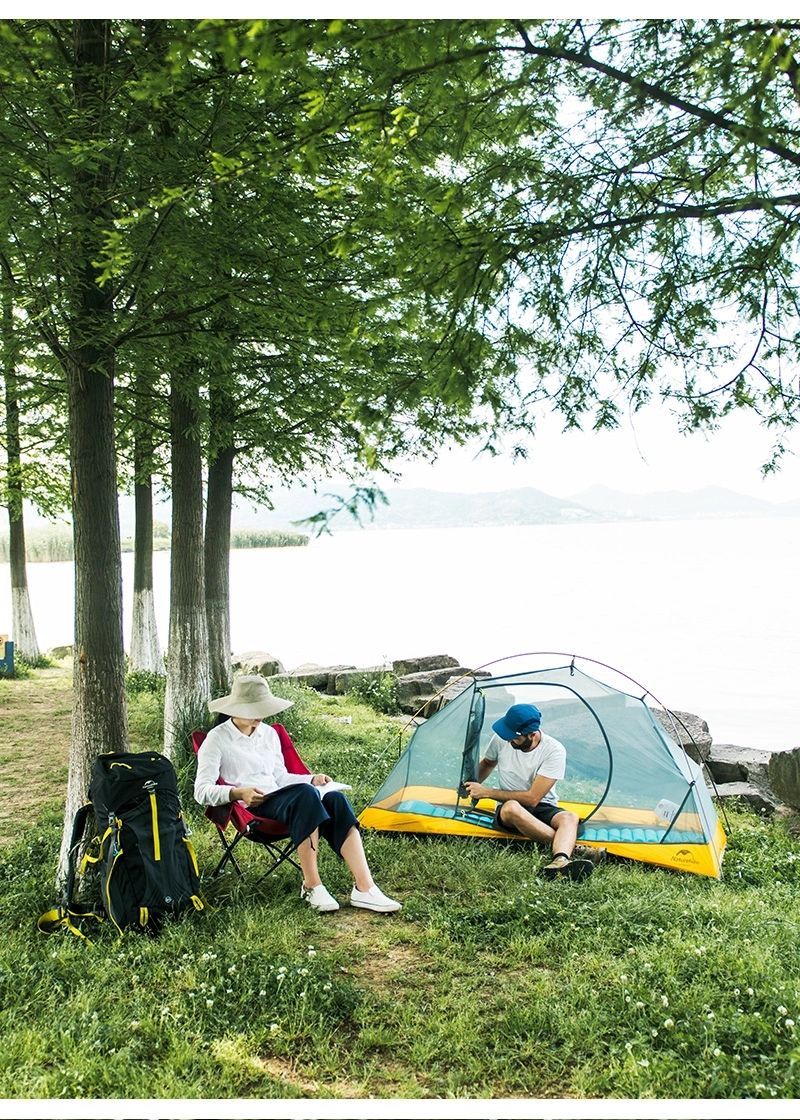 Naturehike Silla Plegable de Aluminio Camping